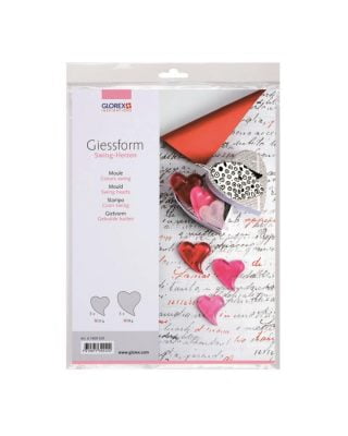 Valumuottilevy, sydämet