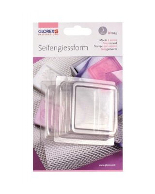 Saippuamuotti, neliö (3 kpl)