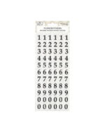Numerotarra, 2670, Musta 1,3cm