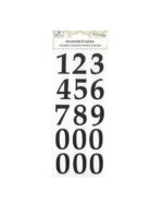 Numerotarra, 2671, Musta 3,6cm
