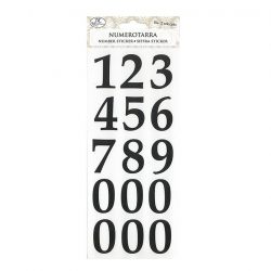 Numerotarra, 2671, Musta 3,6cm