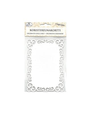 Koristereunakortti, 2925, Valkoinen