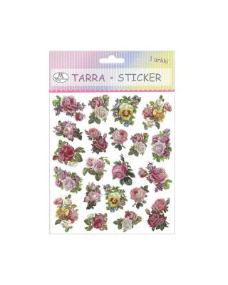 Tarra-arkki, 3221, Ruusut Vintage