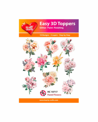 Valmiiksi leikatut 3D-kuvat, HC10717, Kukkakimput