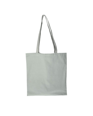 Puuvillakassi 38x42cm 270g/m2, harmaa