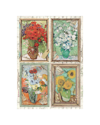 Stamperia riisipaperi, Atelier Van Gogh, 21x29,5cm