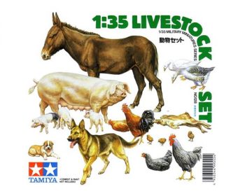 Tamiya Livestock Set 1/35