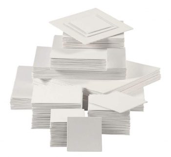 Maalauslevy, eri kokoja