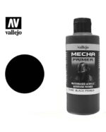 Vallejo Mecha Primer 200ml, Black Primer