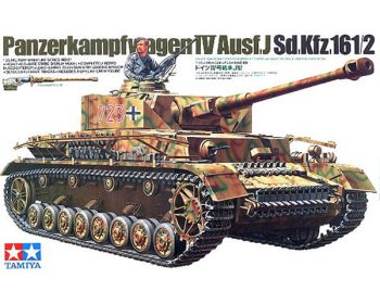 Tamiya Panzerkampfwagen IV Ausf.J Sd.Kfz. 161/2 panssarivaunu 1/35