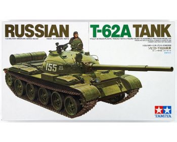 Tamiya Russian Tank T-62A panssarivaunu 1/35