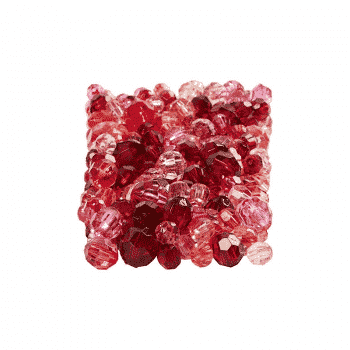 Särmähelmi lajitelma 4-12mm, 25g Punainen