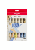 Amsterdam akryylivärisetti 12x20ml, Pastel