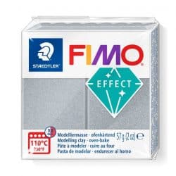 Fimo Effect massa 57g, 81 Metallic color silver
