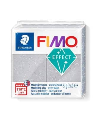 Fimo Effect massa 57g, 812 Glitter silver