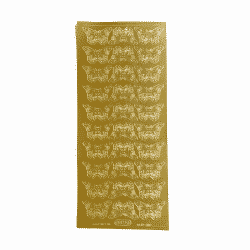 Ääriviivatarra, 822 Perhoset kulta