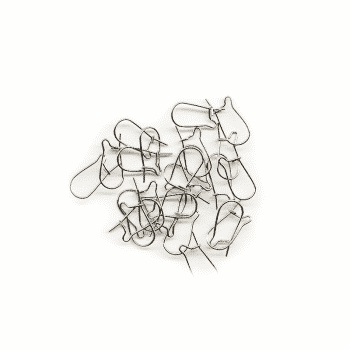 Korvakorukoukku lukittava 24kpl, eri värejä