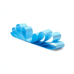 Lastusatiininauha 4cm x 25m, 3714 vaaleansininen