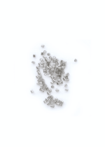 Kiristyshelmi sylinteri 2,0 x 1,5mm, hopeanvärinen 100kpl