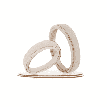 Chipboards leikekuvat, 5575 Wedding rings 3D