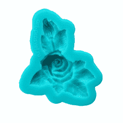 Silikonimuotti, Ruusu, 2 kokoa