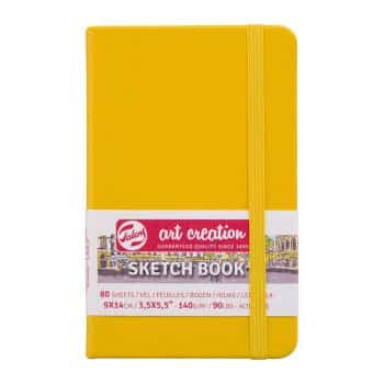 Talens Art Creation Sketch book, 9x14cm keltainen