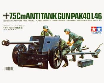 Tamiya, 7,5cm Antitank Gun (PAK40/L46) 1/35