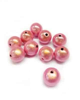 Heijastinhelmi 12mm, roosa, 10 kpl