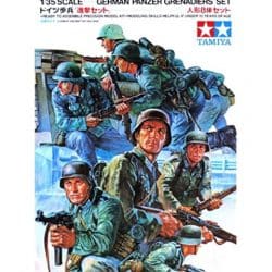 Tamiya Military Miniatures ''German Panzer Grenadiers set'' 1/35