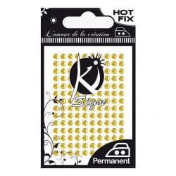 Ki-Sign tekstiilistrassi 3 mm, Kultainen