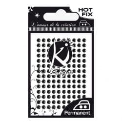 Ki-Sign tekstiilistrassi 2 mm, Musta