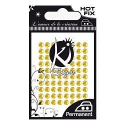 Ki-Sign tekstiilistrassi 4 mm, Kultainen