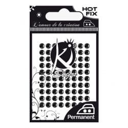 Ki-Sign tekstiilistrassi 4 mm, Musta