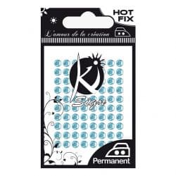 Ki-Sign tekstiilistrassi 4 mm, Turkoosi