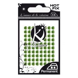 Ki-Sign tekstiilistrassi 4 mm, Vihreä