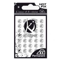 Ki-Sign tekstiilistrassi 6 mm, Kirkas