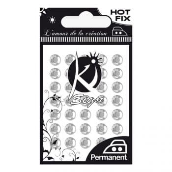 Ki-Sign tekstiilistrassi 6 mm, Kirkas