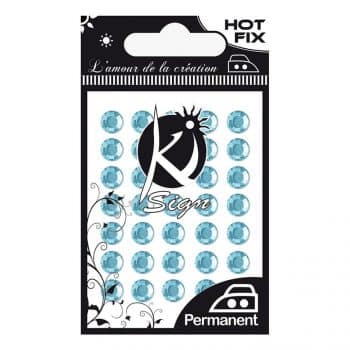 Ki-Sign tekstiilistrassi 6 mm, Turkoosi