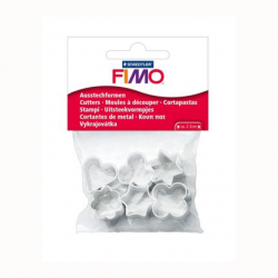Fimo metallimuotit 6kpl