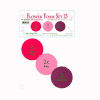 Leane Creatief Flower Foam- softislevy lajitelma, Setti 23 Bordeaux