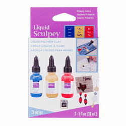 Liquid Sculpey setti 3kpl, Primary