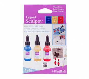Liquid Sculpey setti 3kpl, Primary