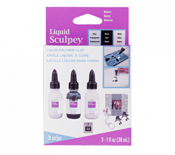 Liquid Sculpey setti 3kpl, Basics