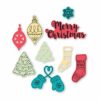 Sizzix Leimasin/stanssisetti, 663670, Christmas Classics
