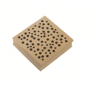 Puuleimasin 6x6cm, Pienet kukat