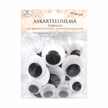 Askartelusilmälajitelma tarralla, 4594, 20kpl