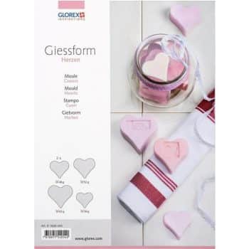 Valumuottilevy, sydämet