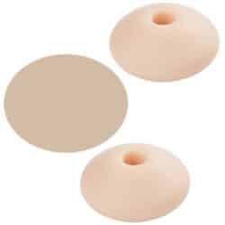 Schnulli Silikonihelmet, kiekko, nature