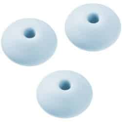 Schnulli Silikonihelmet, kiekko, vaaleansininen