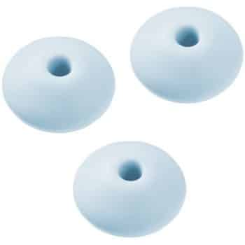 Schnulli Silikonihelmet, kiekko, vaaleansininen